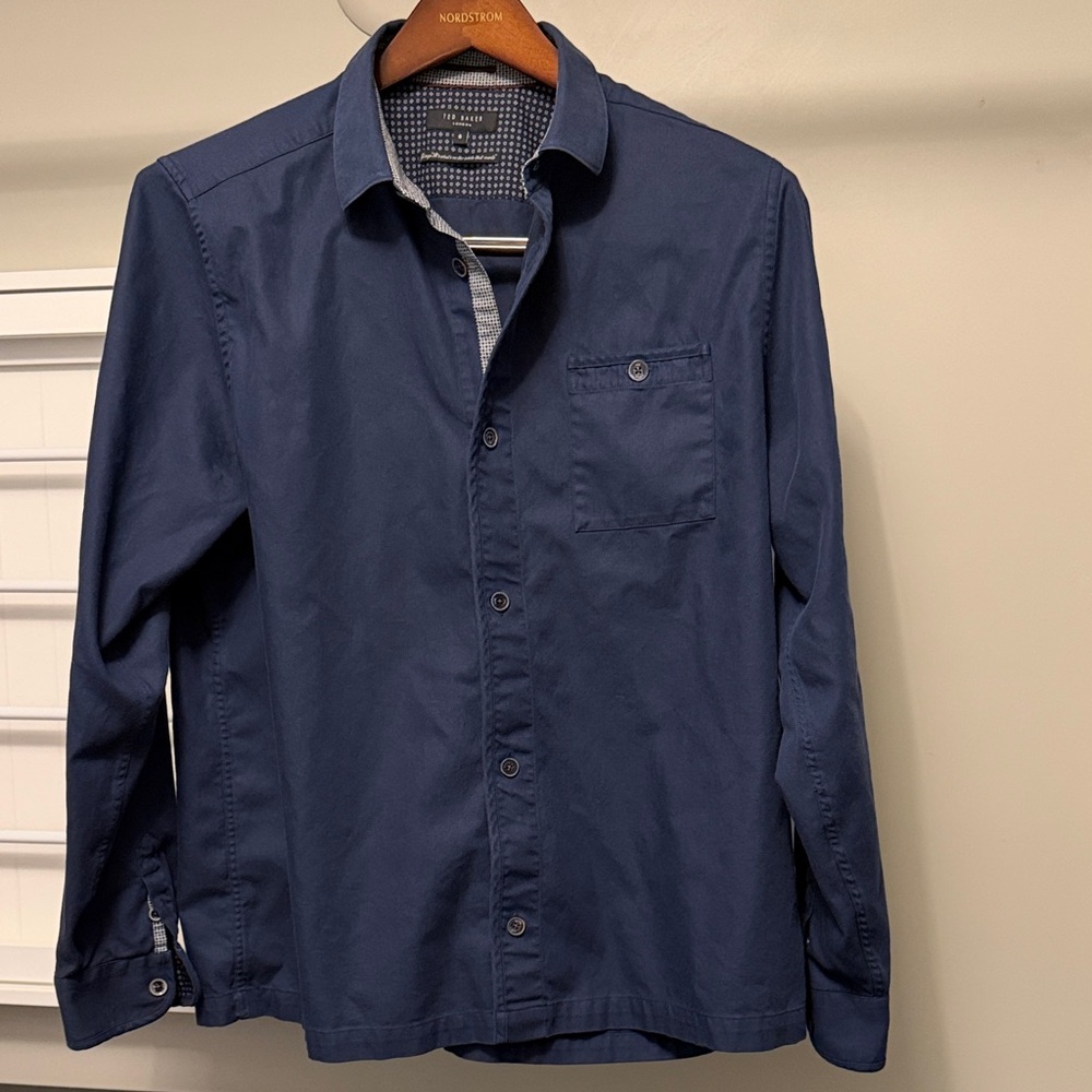 Ted Baker Navy Shirt
